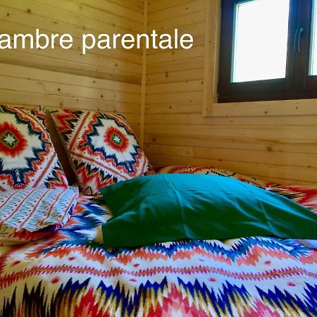 Roulottes Du Chalet Des Pins Rougeou Екстериор снимка