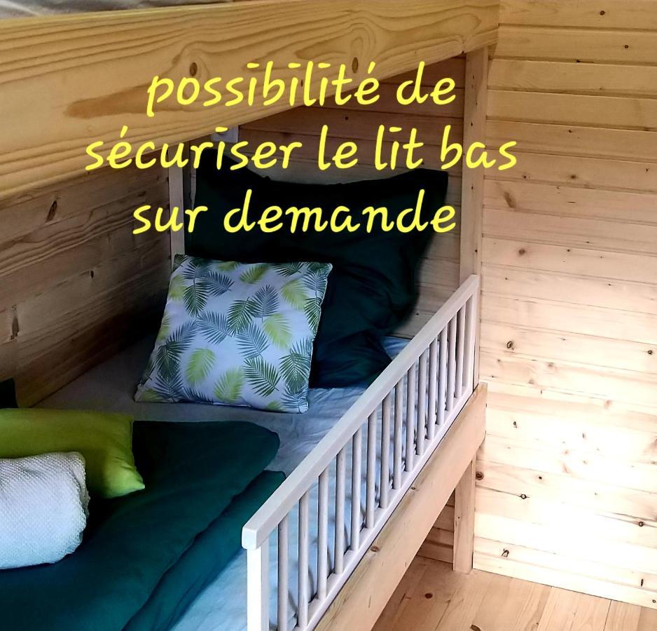 Roulottes Du Chalet Des Pins Rougeou Екстериор снимка
